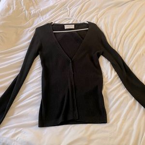 Aritzia Babaton Black Cardigan Size M